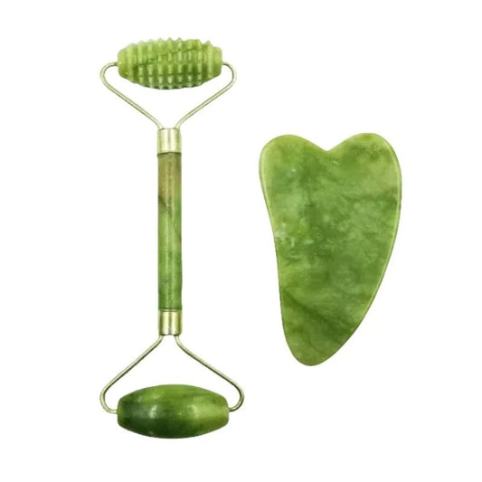 Natural jade roller massager, scraping board,
