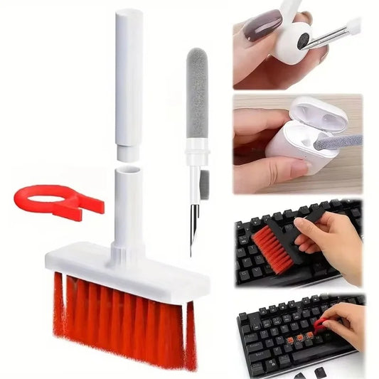 5 In 1 Multifunctional Keyboard Cleaning Brush Computer Earphone