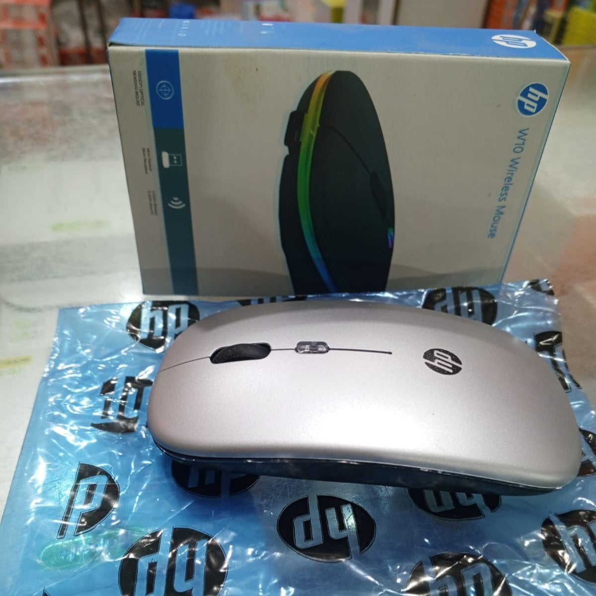 HP W10 Wireless Mouse - Slim Silent Stylish 2.4GHz