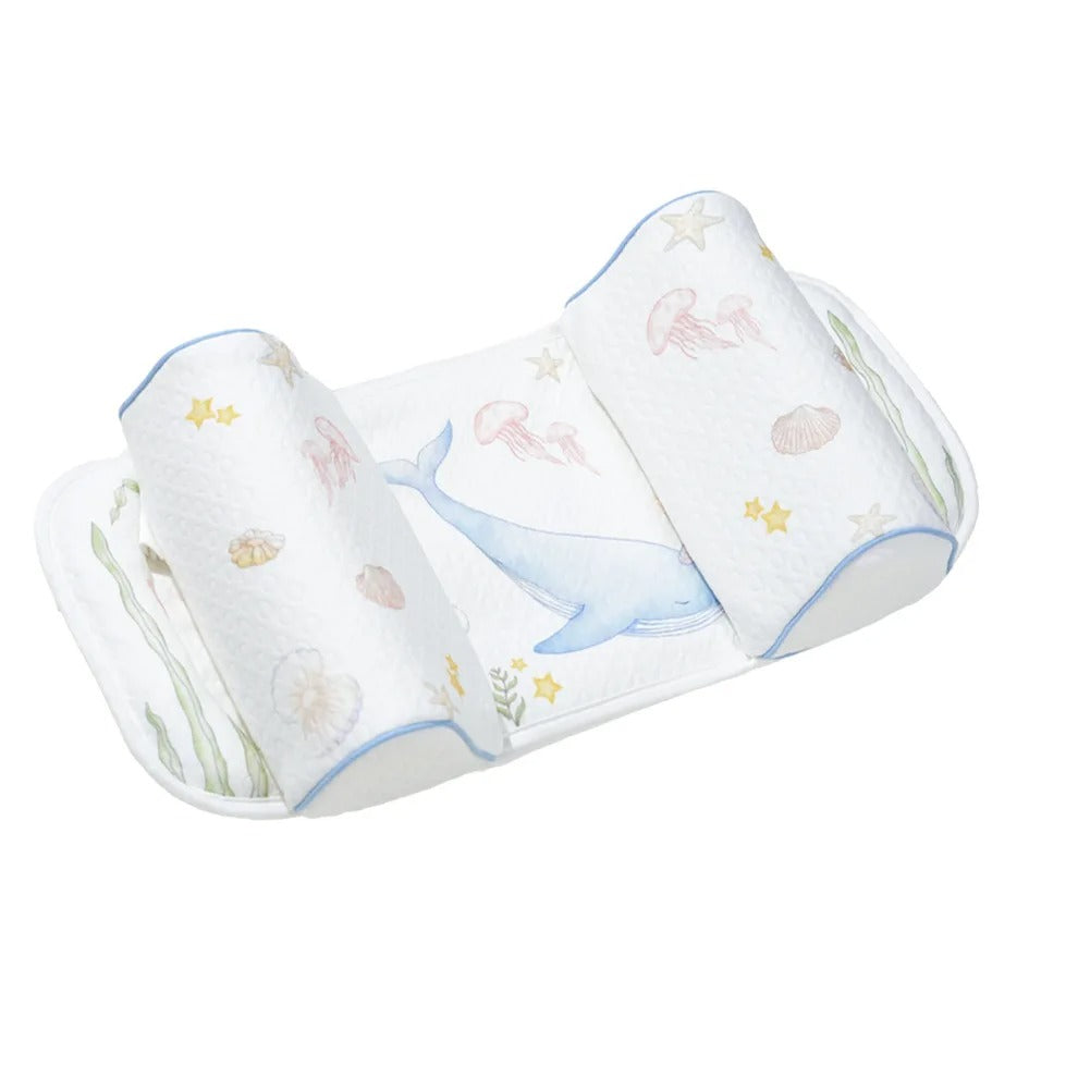 Adjustable Silicone Baby Head Shaping Anti-Roll Pillow