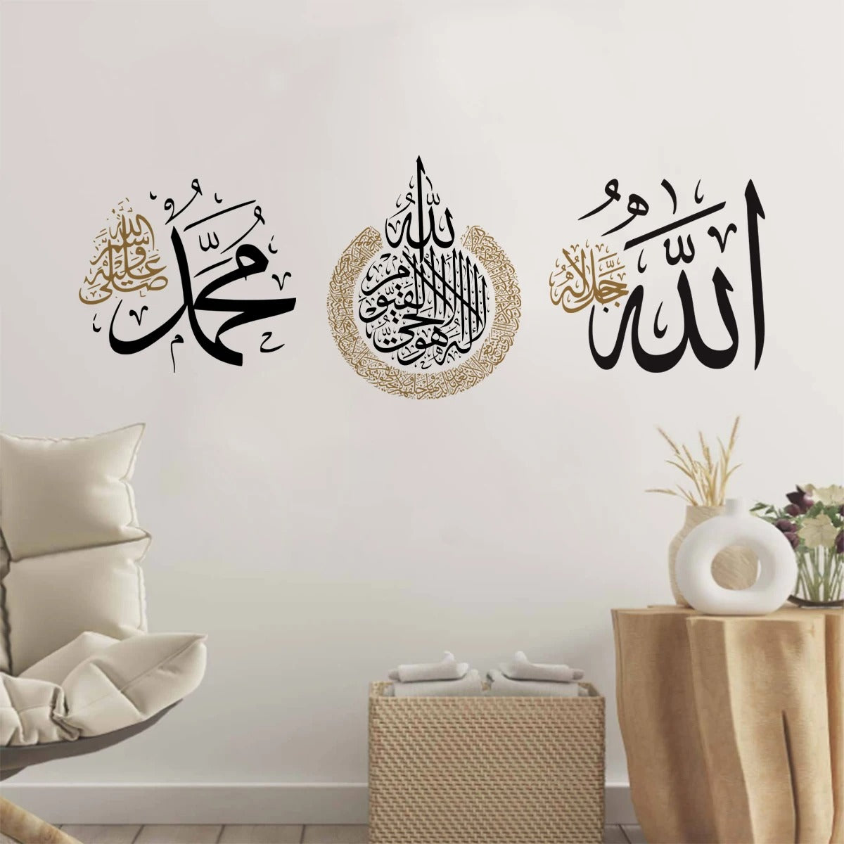 Set of 3 Premium Wall Art Photo Tiles – Modern Home Decor Sets 8x11