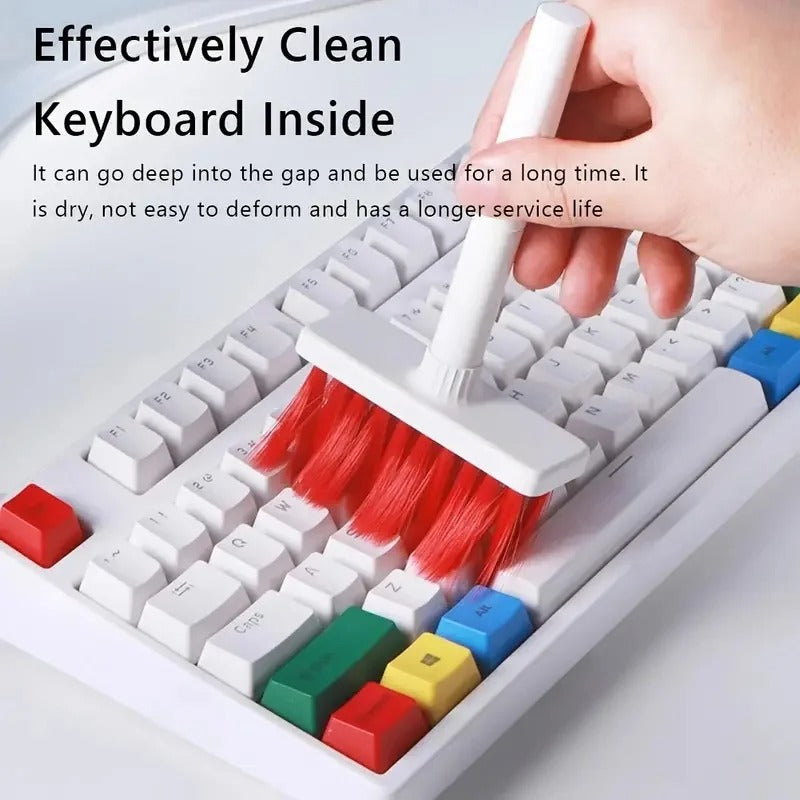 5 In 1 Multifunctional Keyboard Cleaning Brush Computer Earphone