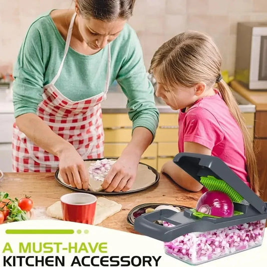 16 in 1 Vegetable Cutter - Multifunctional Slicer, Chopper, Dicer
