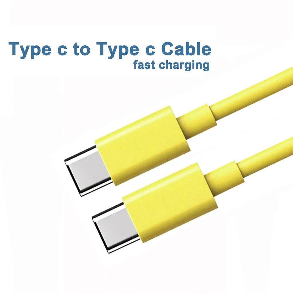 PD 60W USB C to USB Type C Cable Fast Charge Data Cable For Iphone 15