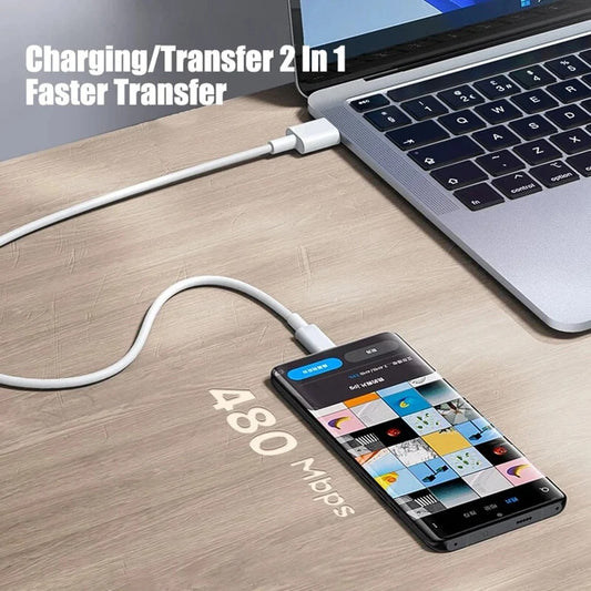 PD 60W USB C to USB Type C Cable Fast Charge Data Cable For Iphone 15