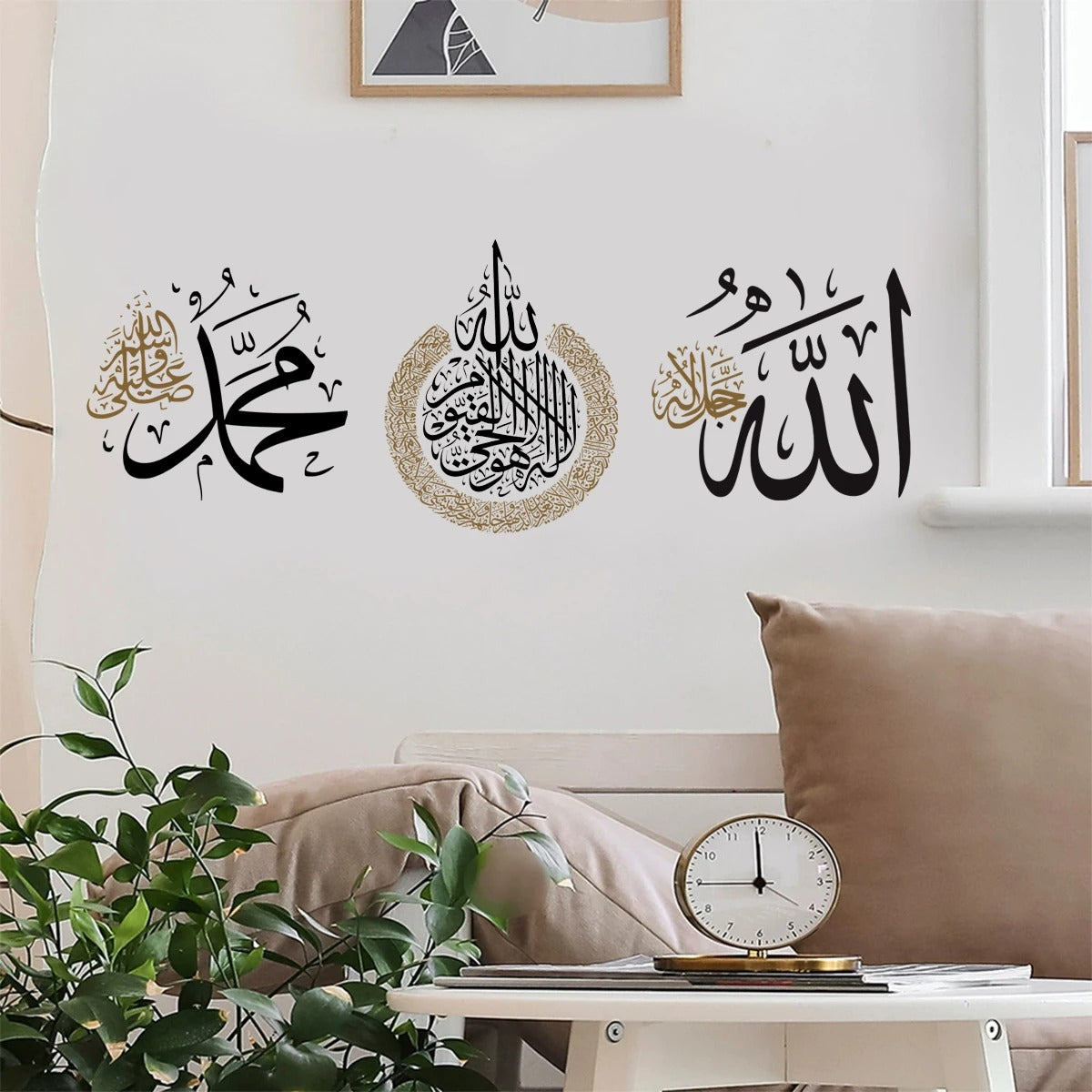 Set of 3 Premium Wall Art Photo Tiles – Modern Home Decor Sets 8x11
