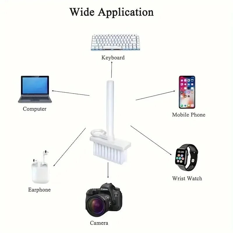 5 In 1 Multifunctional Keyboard Cleaning Brush Computer Earphone