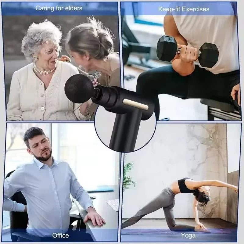 Electric massage gun