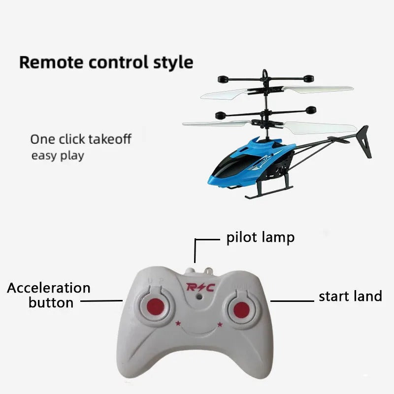 RC Helicopters Drone Children Toys with Different Patterns