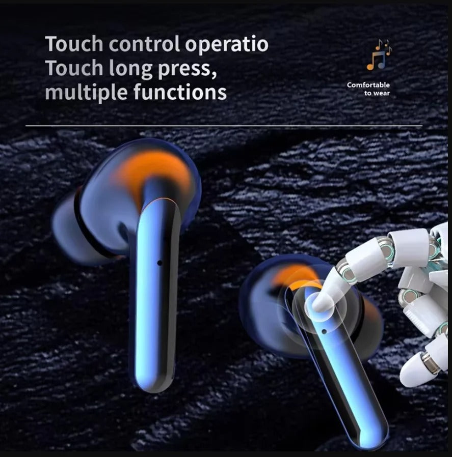Wireless Bluetooth TWS Earphones Sport Waterproof HiFi Noise Cancelling Deep Bass Sound Dual Charging Box