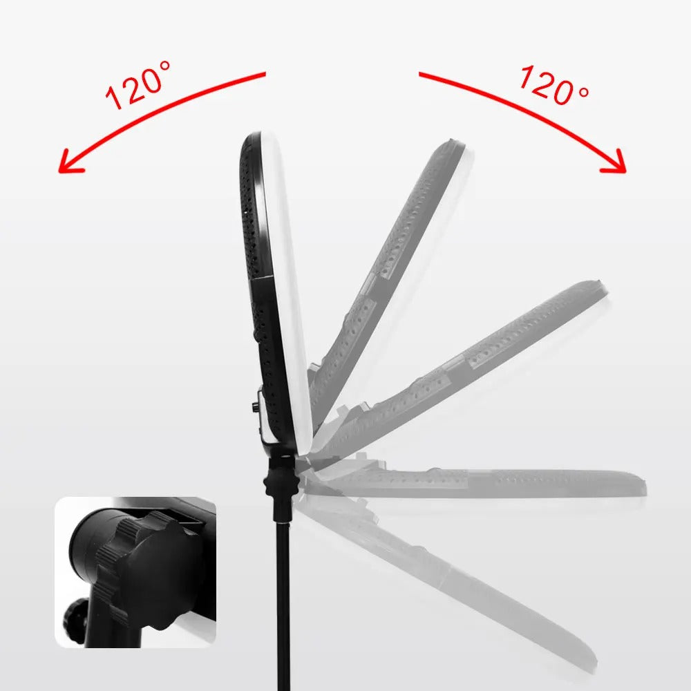 26cm Ring Light With Phone Holder & 3 Shades Of Colour For Videos Photography Studio & Lightining